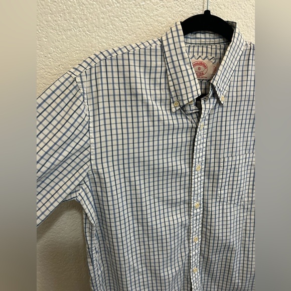 Brooks Brothers Other - Small Brooks Brother Plaid Blue & White Shirt